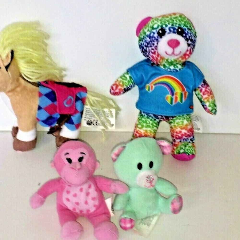 Build A Bear Mini Plush Lot of McDonalds Stuffed Animal Toys